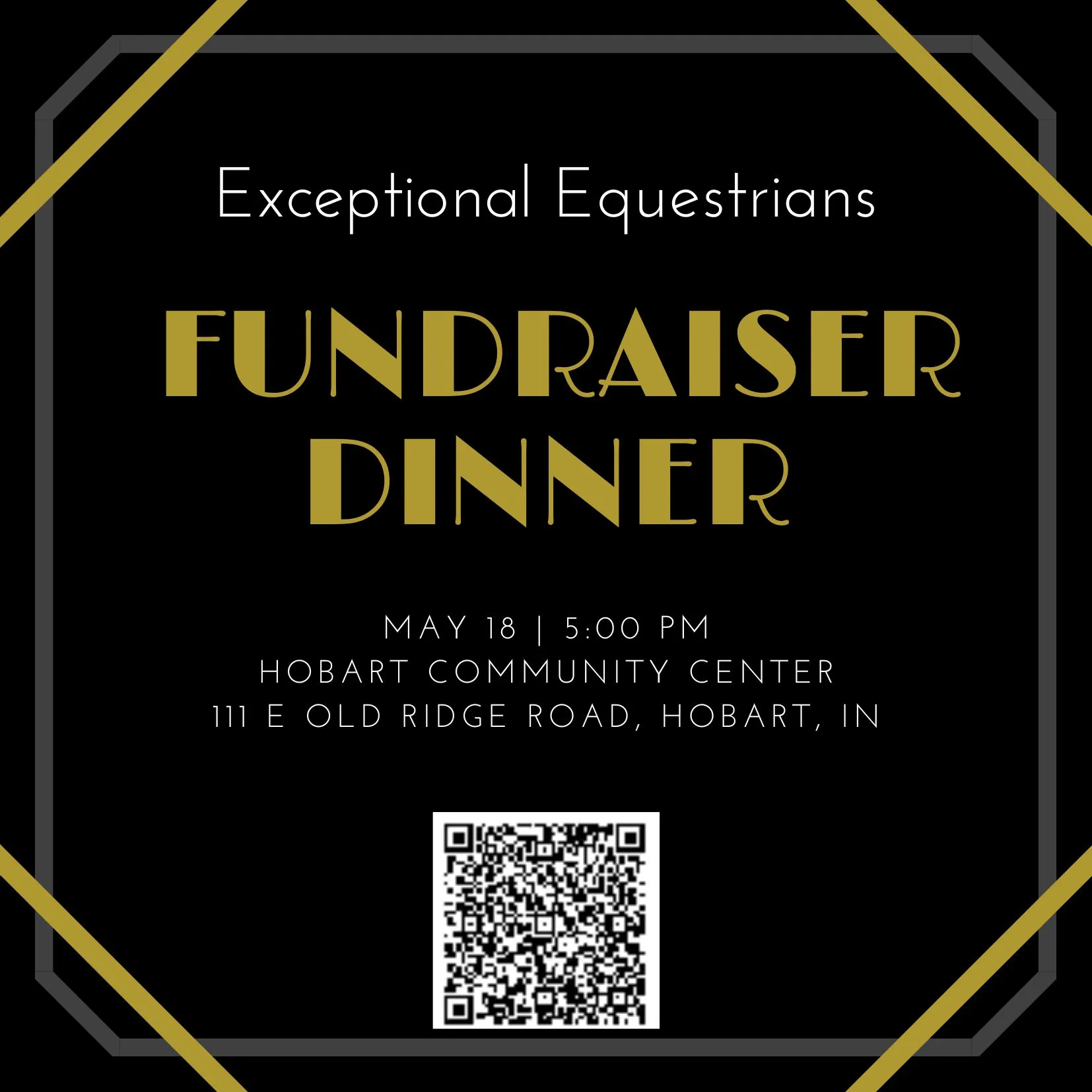 2024 Fundraiser Dinner - We hope to see you there!