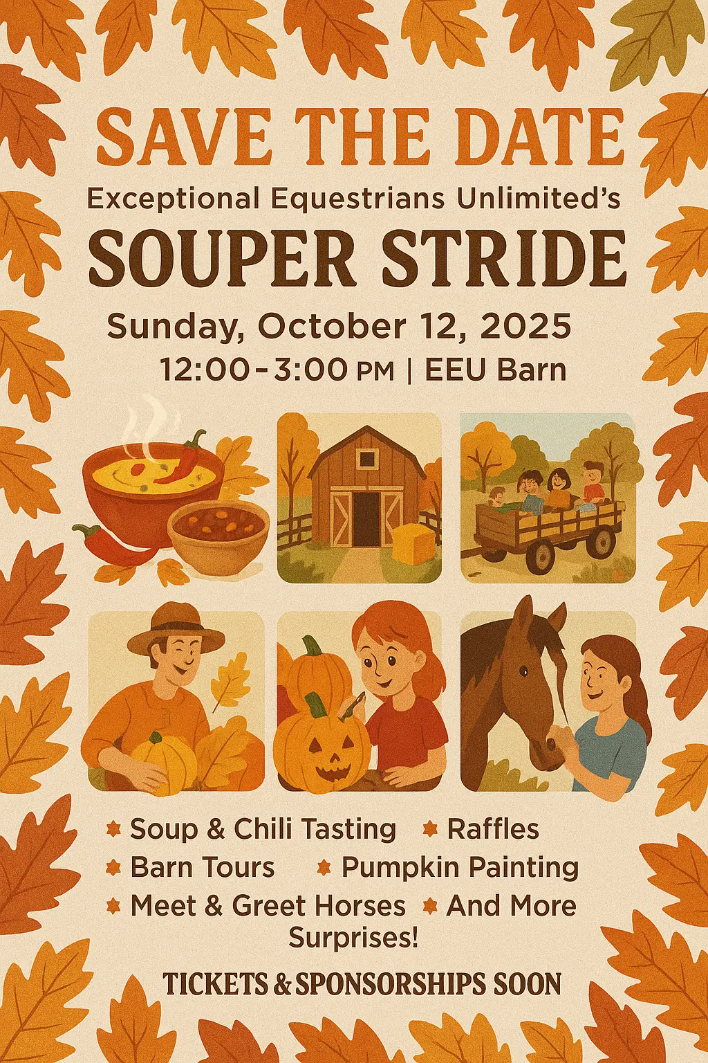 Save-the-Date Souper-Stride 2025